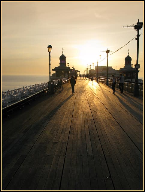 Blackpool North Pier at Sunset