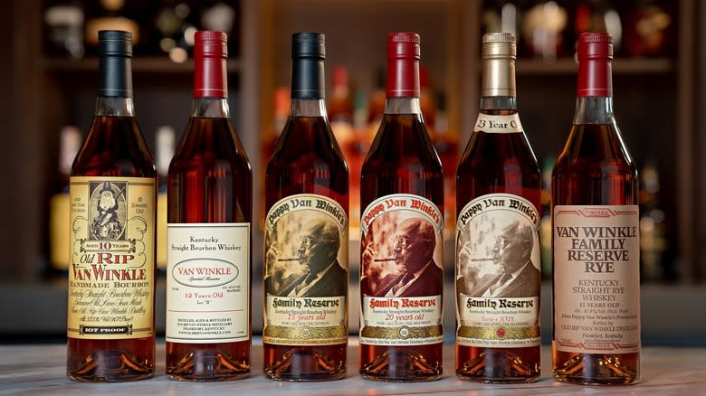 Bottles of Van Winkle