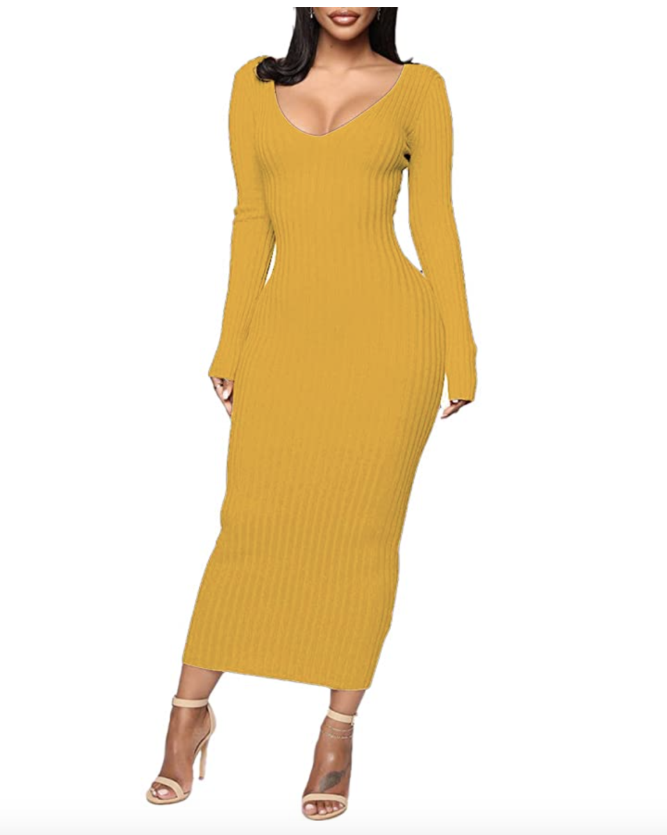 30) Womens Sexy Off-Shoulder Sweater Dresses