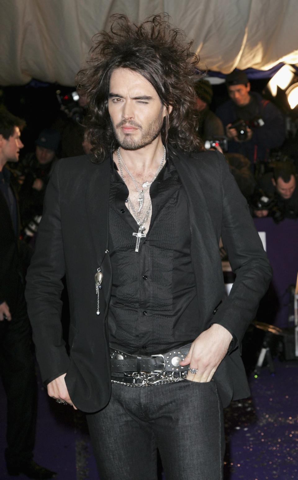 Russell Brand at the British Comedy Awards in 2006 (Getty Images)