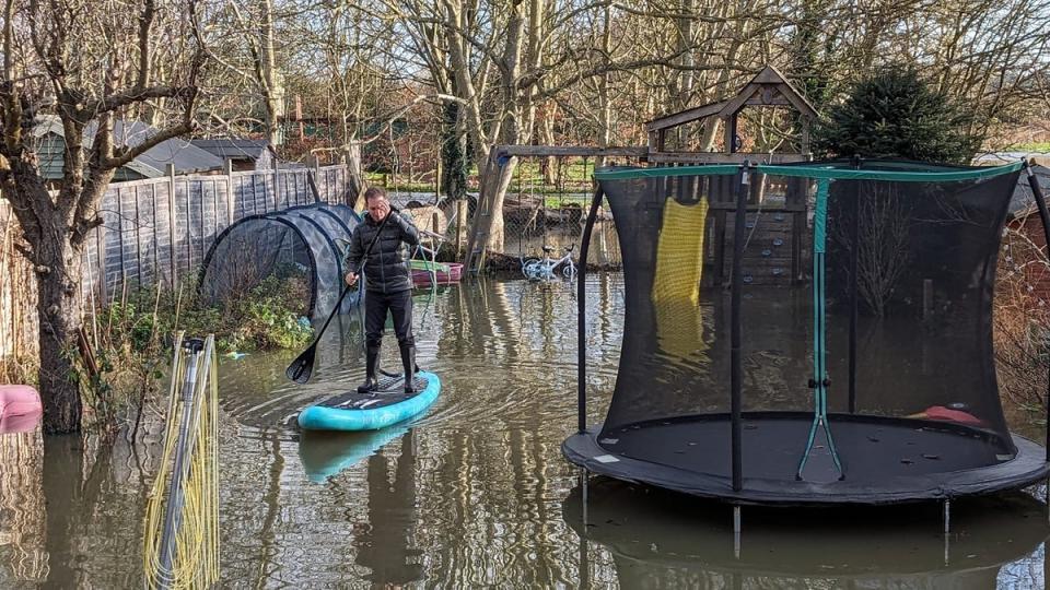 The impact of high water levels is likely to continue, particularly around the rivers Trent, Severn and Thames (PA)