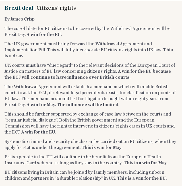 Brexit deal | Citizens’ rights