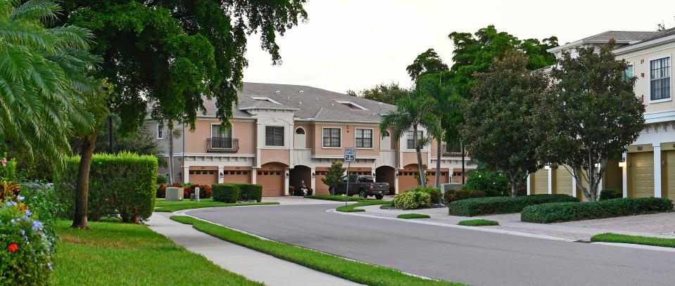 Palma Sola Trace Community has plenty of space for jogging, walking or biking in its 100 acres. A gated pedestrian entrance on 71st Street West gives residents walking or bicycling access to the Paradise Bay shopping plaza.