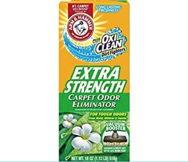 4) Arm & Hammer Extra Strength Carpet Cleaner