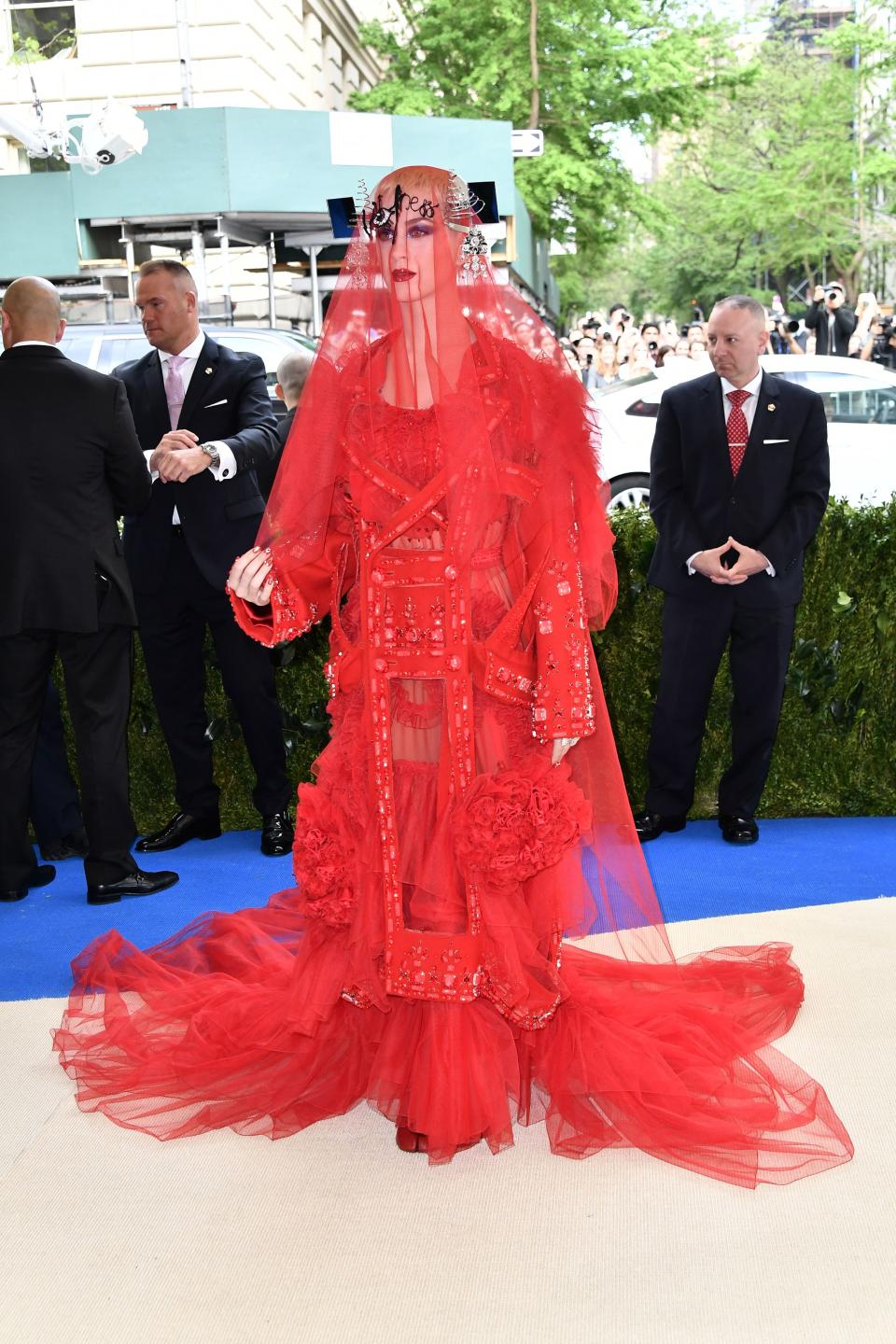 <h1 class="title">Katy Perry in Maison Margiela</h1><cite class="credit">Photo: Shutterstock</cite>