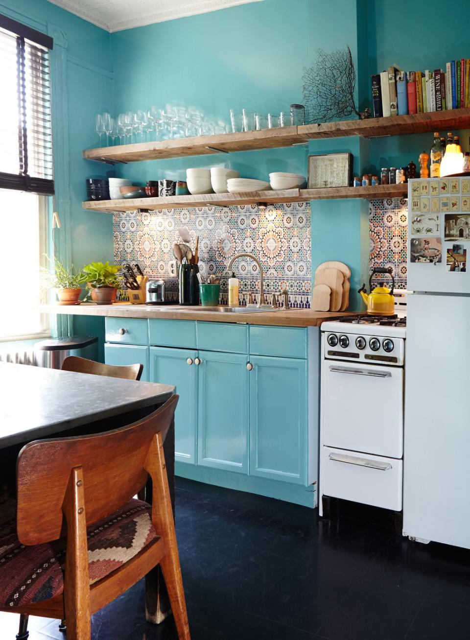 Colorful Cabinets