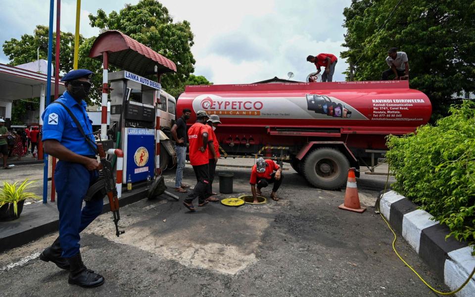Sri Lanka fuel Russian oil - ISHARA S. KODIKARA / AFP