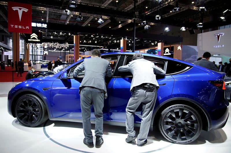 FILE PHOTO: Auto Shanghai show in Shanghai