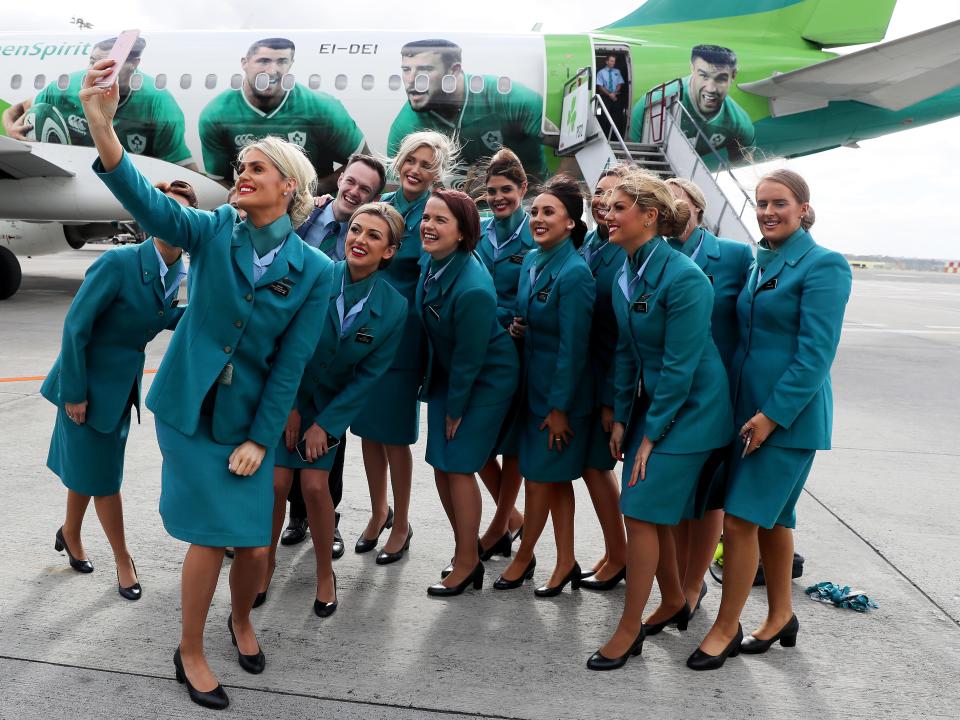 Aer Lingus old uniforms