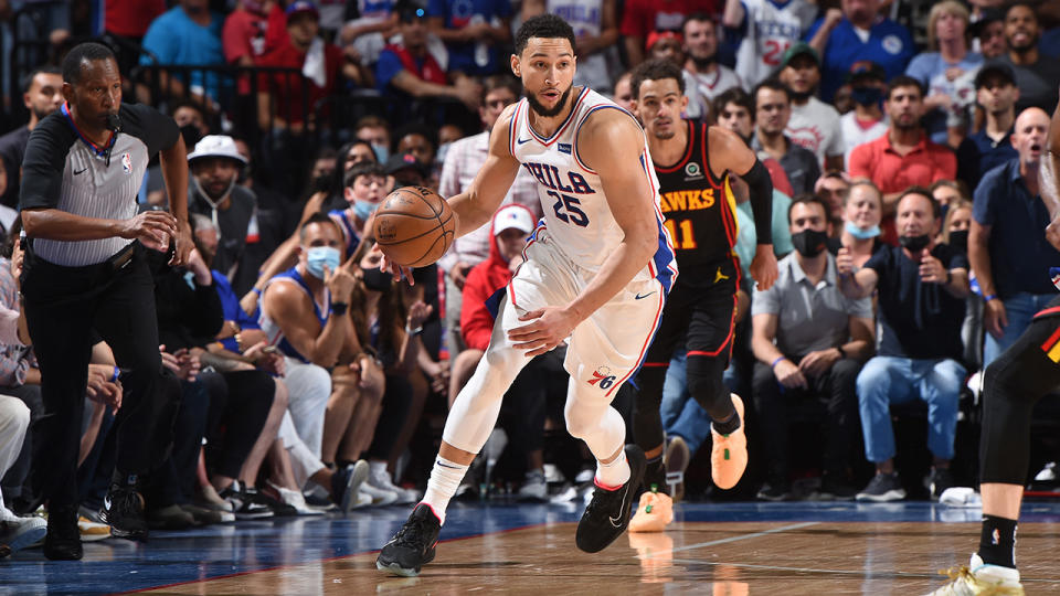 Ben Simmons' poor performance during the Eastern Conference semi-finals has lead to the breakdown in his relationship with the Philadelphia 76ers. (Photo by David Dow/NBAE via Getty Images)