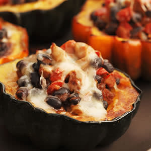 Southwestern Stuffed Acorn Squash