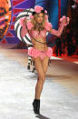 Doutzen Kroes at the Victoria’s Secret Fashion Show 2012