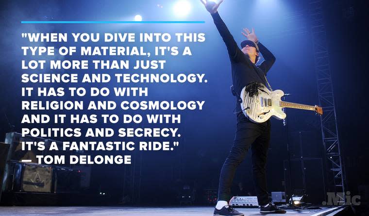 Why Tom DeLonge Took a Break From Blink-182 to Expose the Truth About Aliens