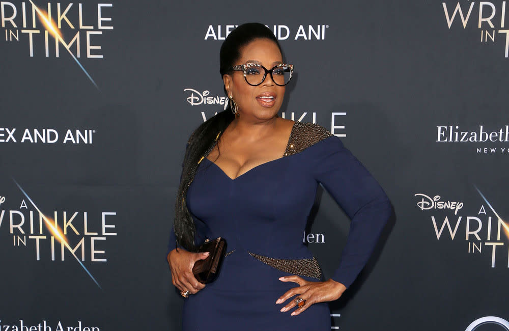 Oprah Winfrey has urged her followers to make today their 'day one' credit:Bang Showbiz