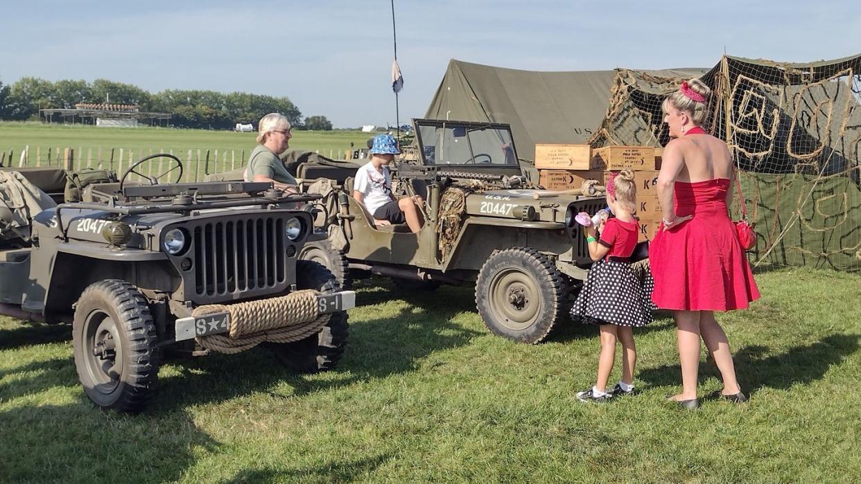 goodwood revival wwii jeep