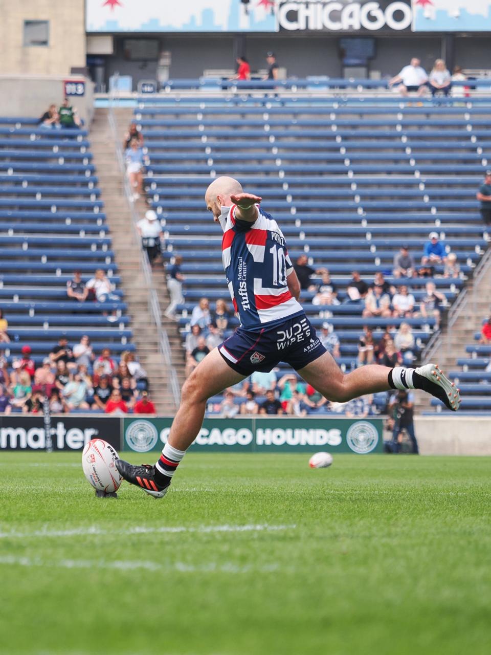 New England Free Jacks fly-half Jayson Potroz earned "player of the match" distinction at Saturday's Major League Rugby championship match.