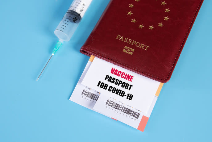 半數的英國人認為，疫苗護照的用途不明。(Photo by Jernej Furman on Flicker under Creative Commons license) 