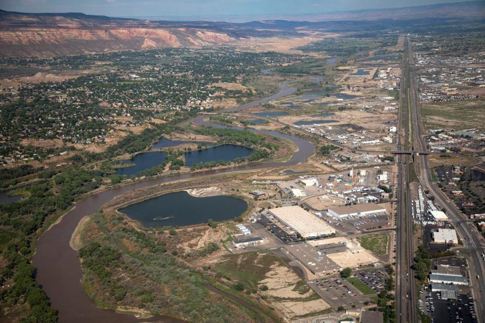 The Colorado River passes through Grand Junction, Colorado, which is located within the 3rd congressional district - covering nearly half the state’s land mass