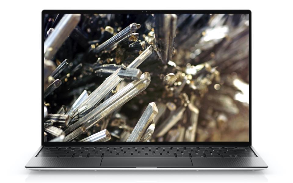 The XPS 13 has slimmer bezels making it looks as though its display is floating over the keyboard. (Image: Dell)