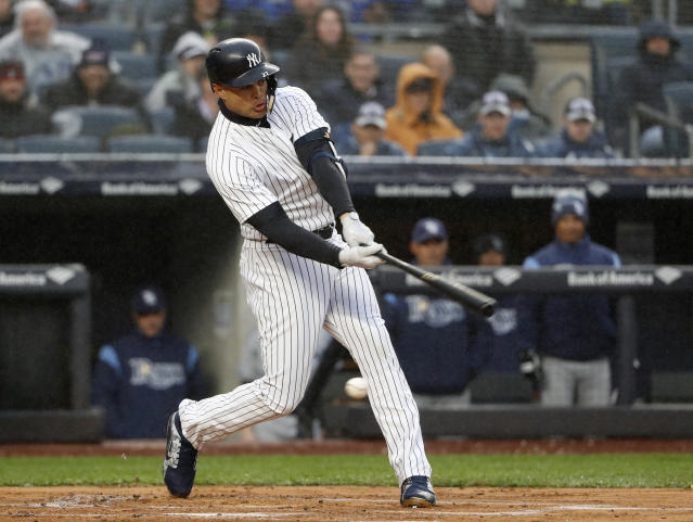 Giancarlo Stanton could play in Yankees opener