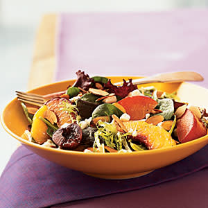 Stone Fruit Salad with Toasted Almonds