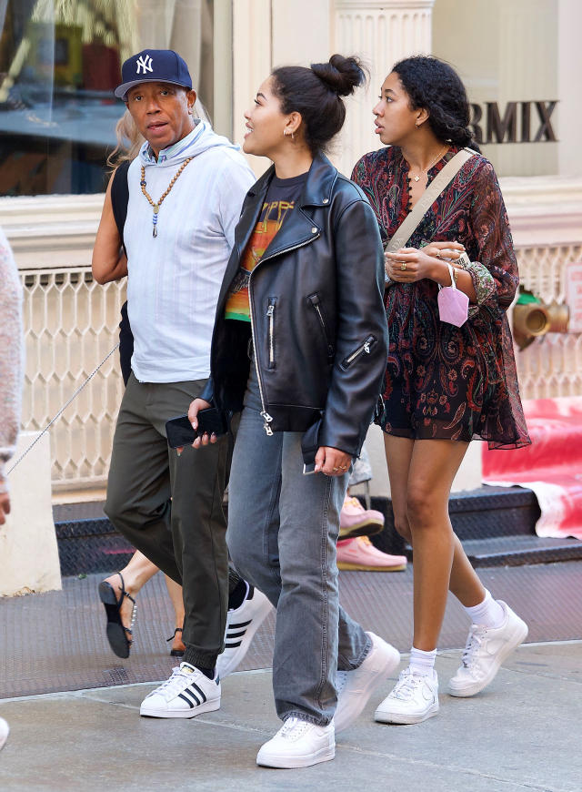 Russell Simmons' Daughters Speak Out After Father's Day Snub