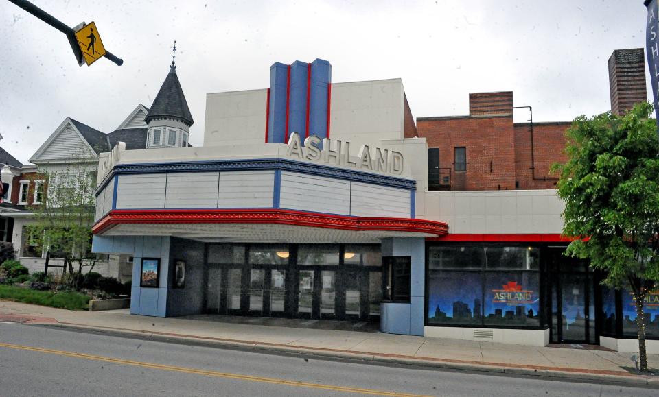 The Ashland Theatre was used recently to film a movie titled "The Holiday Club."