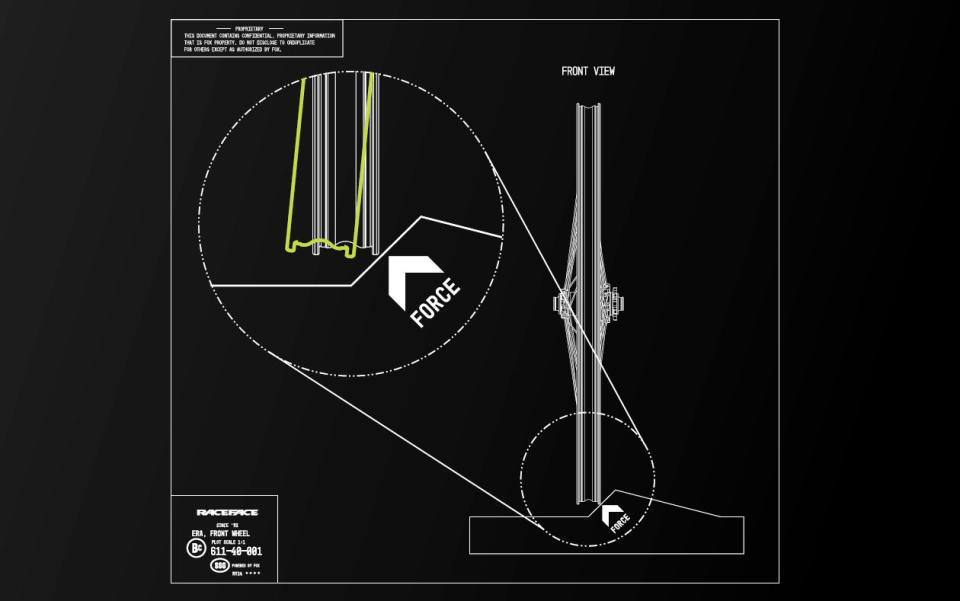 race face eras carbon MTB wheels compliance graphic