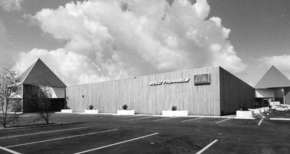 A Gold Triangle store in Fort Lauderdale in 1970.