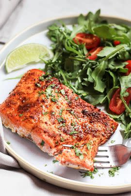 Easy Broiled Salmon