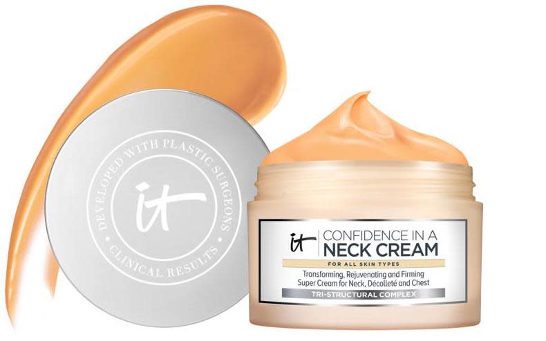 Smooth out your neck and chest with this heavy duty cream. (Photo: HSN)
