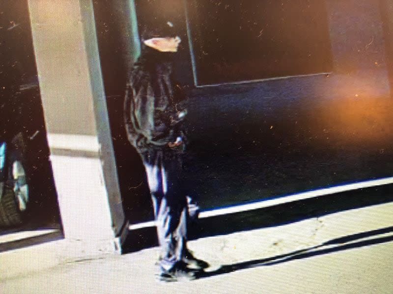 The suspect in Monday night's violence is shown in this image supplied by Kamloops RCMP.