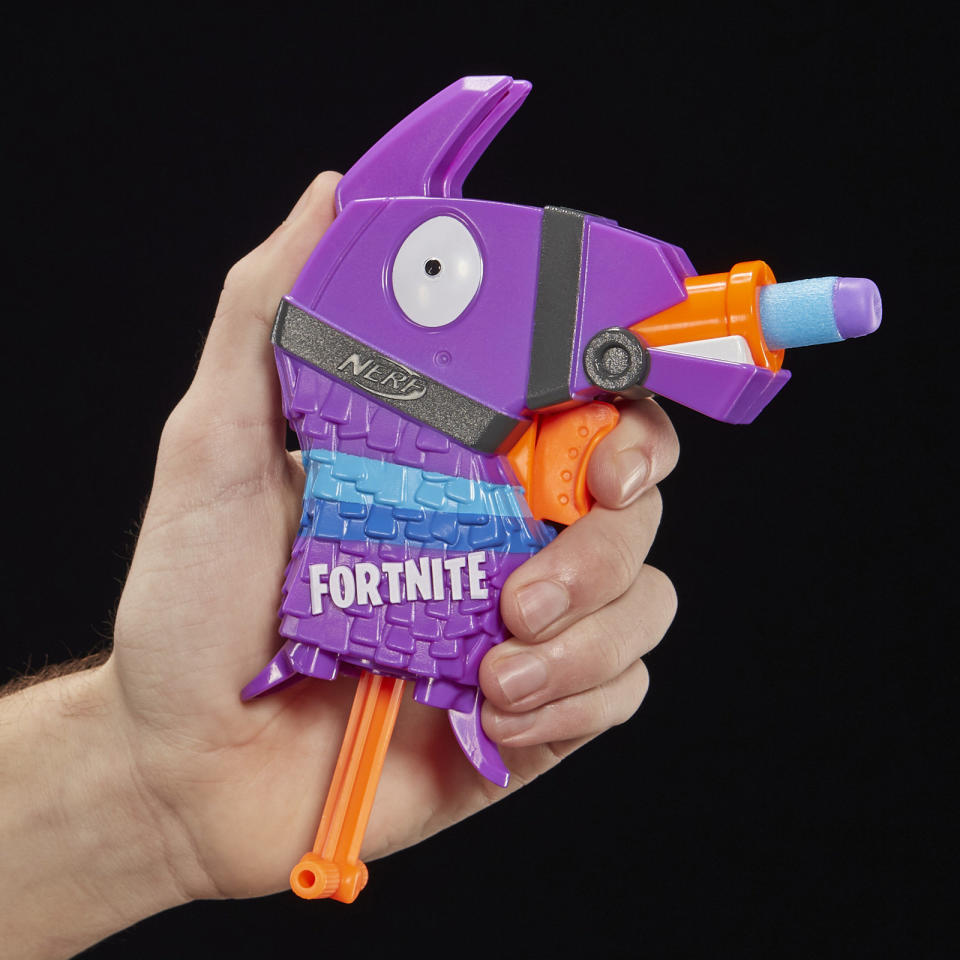 If you thought Hasbro was already milking the Fortnite trend for all it'sworth with an official Nerf gun, you haven't seen anything yet