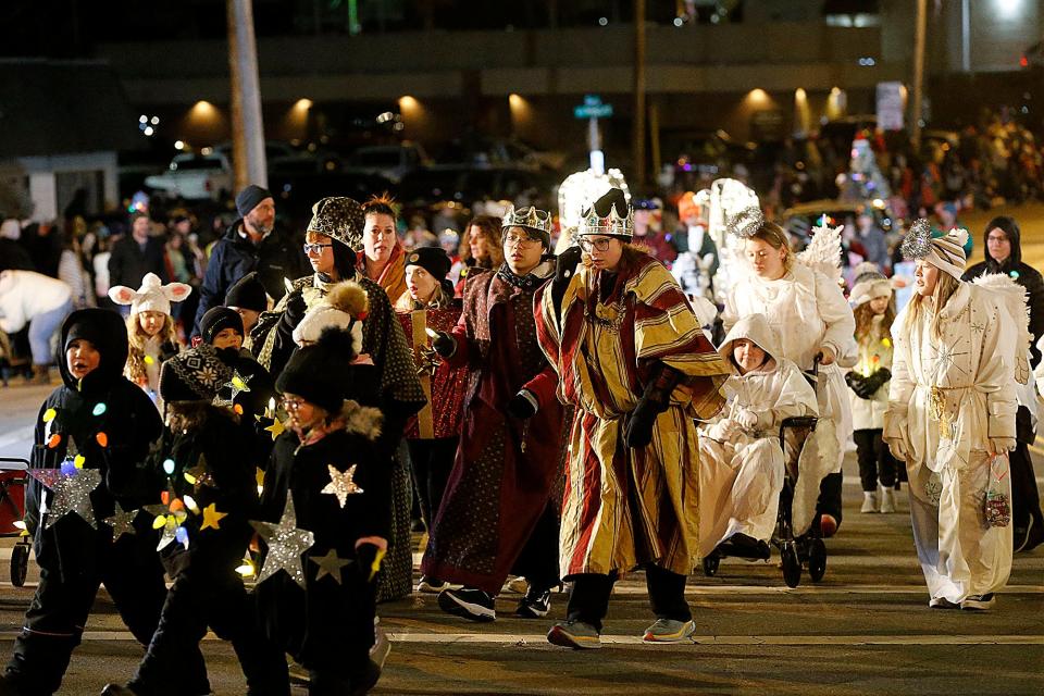 Ashland's annual Christmas parade held Saturday, Dec. 3, 2022. TOM E. PUSKAR/ASHLAND TIMES-GAZETTE