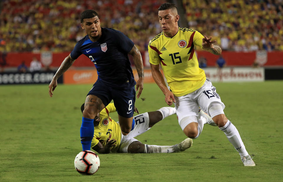 What do we make of DeAndre Yedlin (2) and the United States national team at the moment? (Getty)