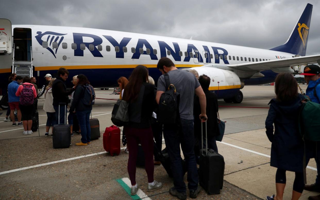 Ryanair pilots in the UK will strike over the Bank Holiday weekend. - REUTERS