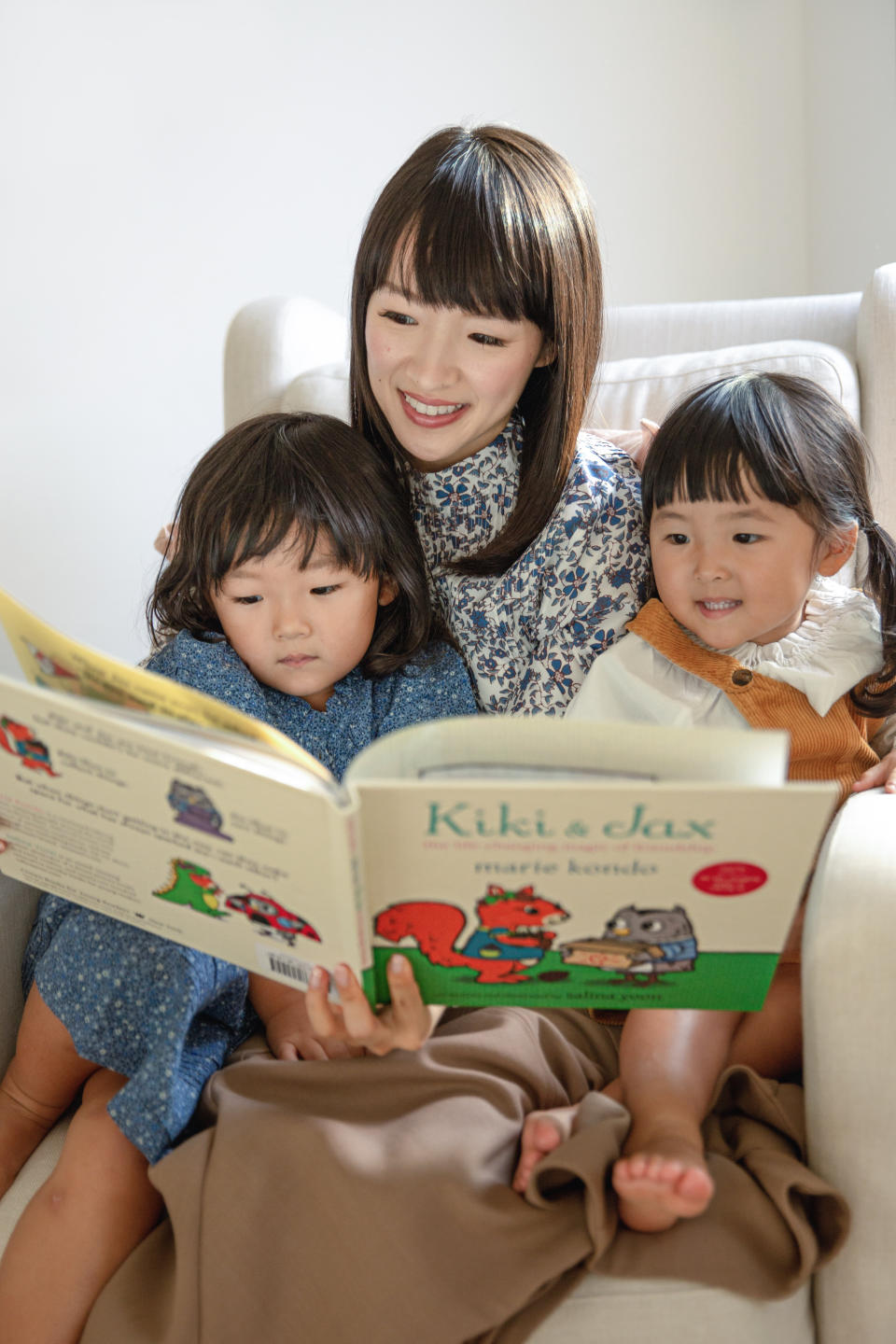 Kondo believes parents can help their children cultivate a love for cleaning and organizing.&nbsp; (Photo: Courtesy of Penguin Random House)