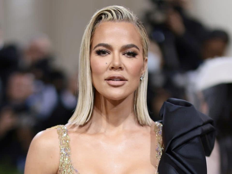 Khloe Kardashian attends The 2022 Met Gala Celebrating “In America: An Anthology of Fashion” at The Metropolitan Museum of Art (Getty Images for The Met Museum/)