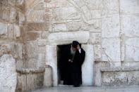 Nativity Church reopens as Palestinians ease coronavirus restrictions, in Bethlehem