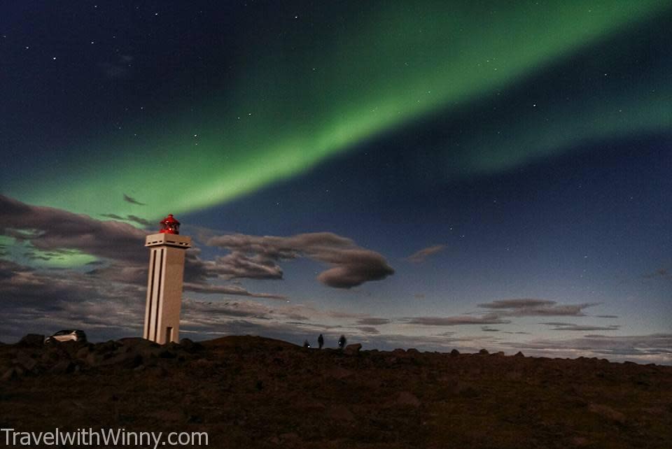 冰島 極光 iceland northern light aurora