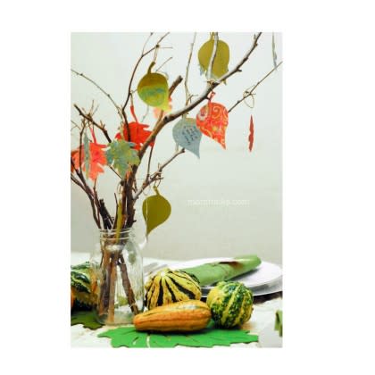 Chic Thankful Tree Centerpiece