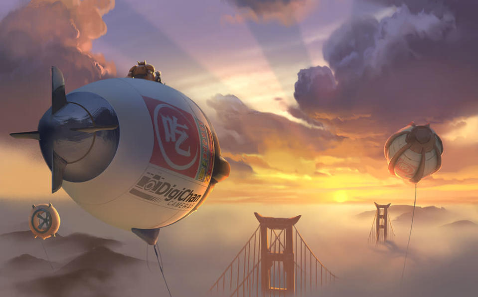 BIG HERO 6 (2014) - Set for release next November, "Big Hero 6" marks Disney's first animated feature based on a Marvel comic.