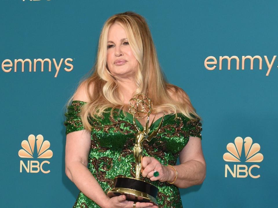 Jennifer Coolidge at the 74th annual Emmy Awards.