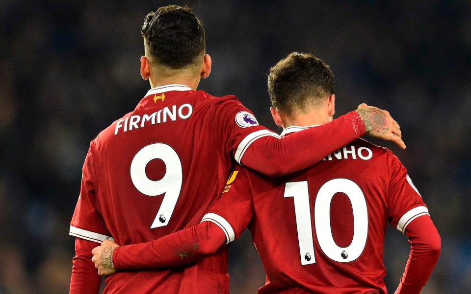 Roberto Firmino and Philippe Coutinho both got their names on the scoresheet - AFP