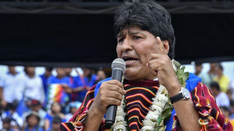 Evo Morales. 