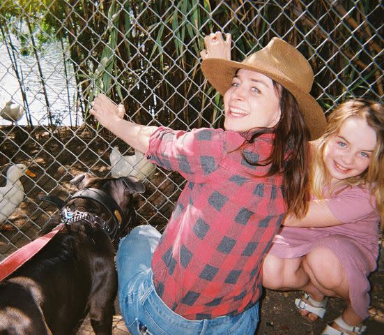 <p>Caterina Scorsone/Instagram</p> Caterina Scorsone with her daughter, Eliza.