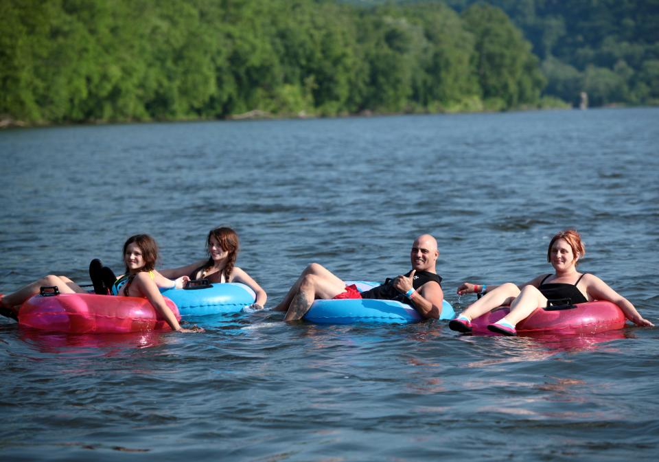 Customers enjoy Delaware River Tubing, whose parent company won three state tourism awards.