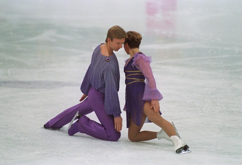 Jayne Torvill and Christopher Dean