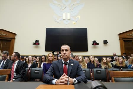 Corey Lewandowski testifies before House Judiciary Committee's impeachment investigation hearing on Capitol Hill in Washington