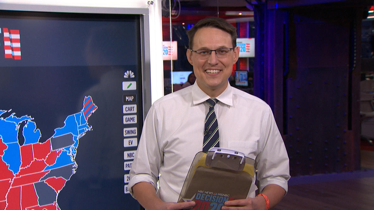 Steve Kornacki Joins Sunday Night Football to Break Down NFL Playoff Odds